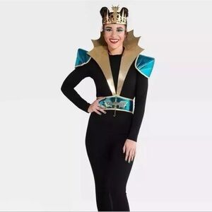 Adult DRAGON QUEEN Halloween Costume Kit (Crown Collar Belt Armor) Hyde and EEK!
